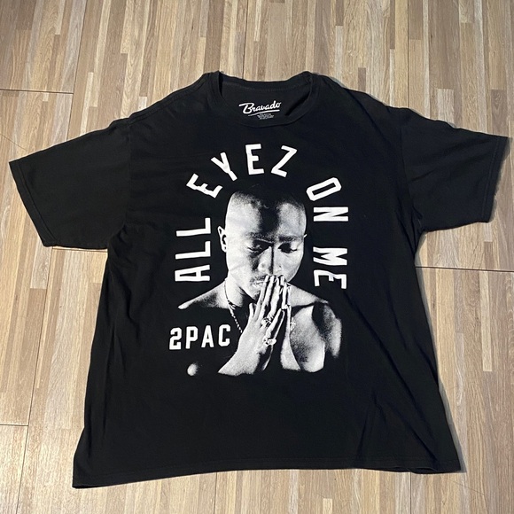 Bravado Other - Tupac rap music Bravado Black 'All Eyez On Me' Graphic Tee